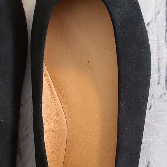 Halogen suede flats with heel studs, 8 - Picture 10 of 14